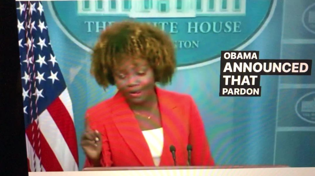 Press Secretary says "President Obama Announced..." Then Caught Herself....hmmm