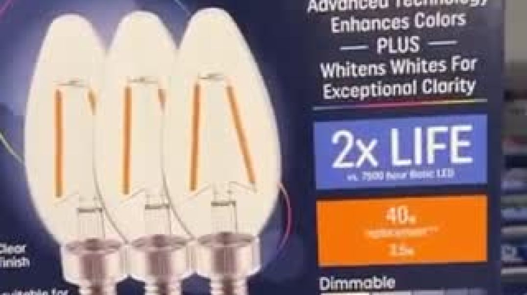 Buy Incandescent Light Bulbs Not LED!