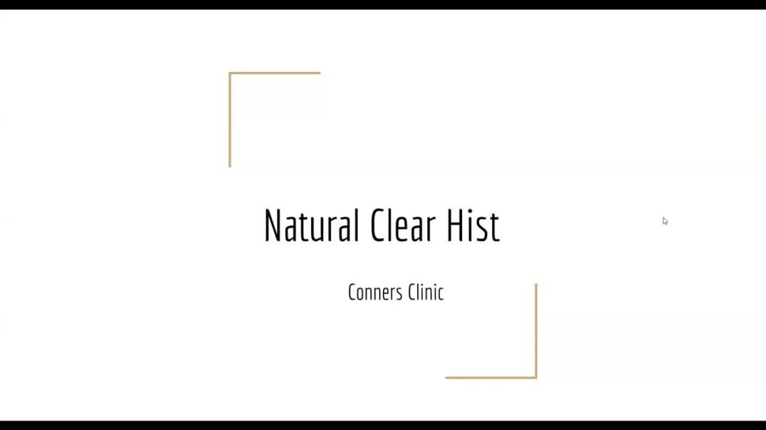 Natural Clear Hist | Conners Clinic