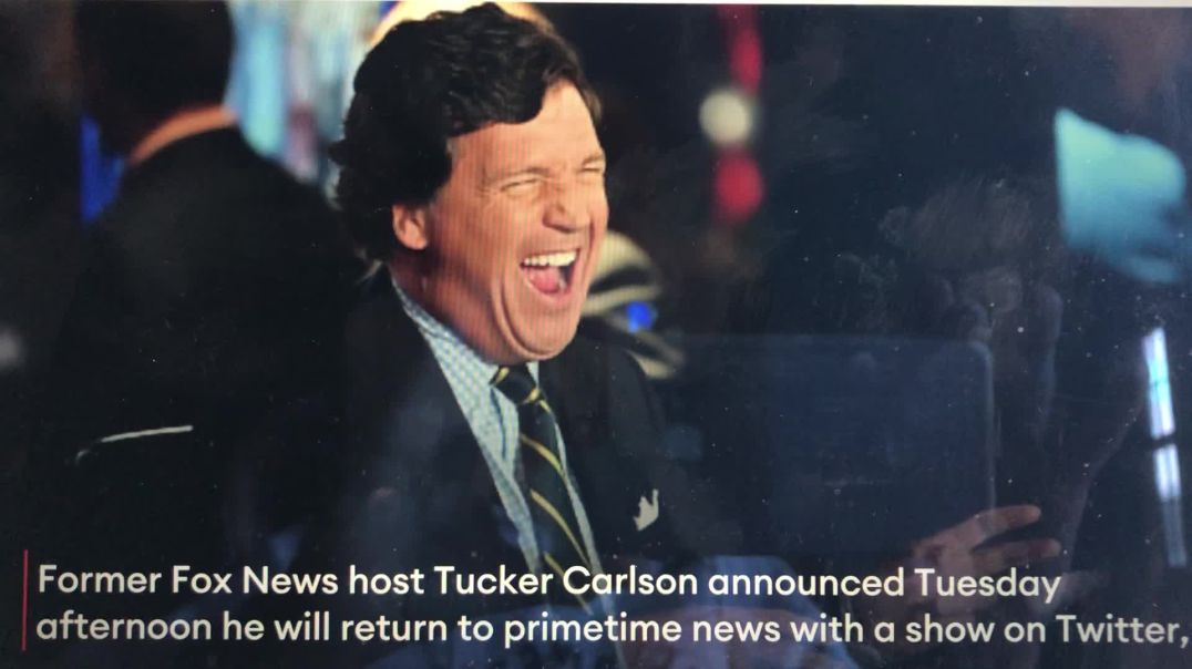 Tucker Carlson Will Return to Primetime News With a New Show on Twitter  (link below)