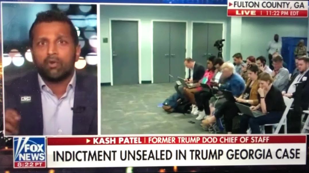 Kash Patel on the Most Recent Fake, Baseless Indictment of President Trump